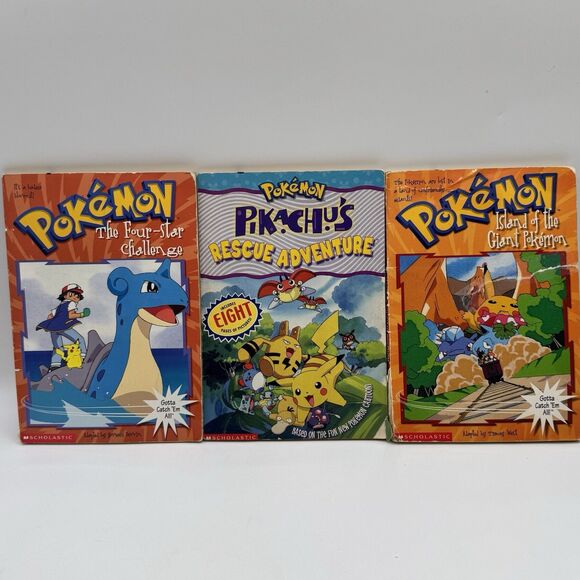 Pokemon Chapter Books Lot of 15 Scholastic Paperback Children's Anime Pikachu - Picture 3 of 16